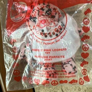 Build-A-Bear PAWFECT PINK LEOPARD HAPPY MEAL #5 WORKSHOP TOY 2009